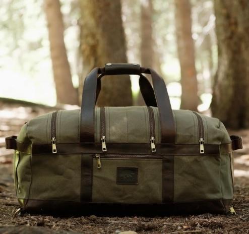 Kodiak Four Peaks Duffel Bag - Pewter Green