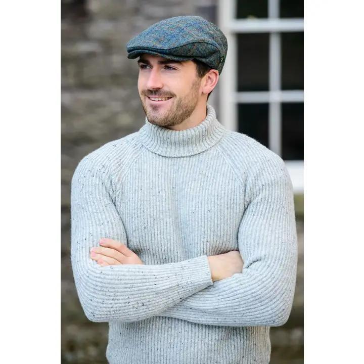 Trinity Tweed Flat Cap, Made in Ireland