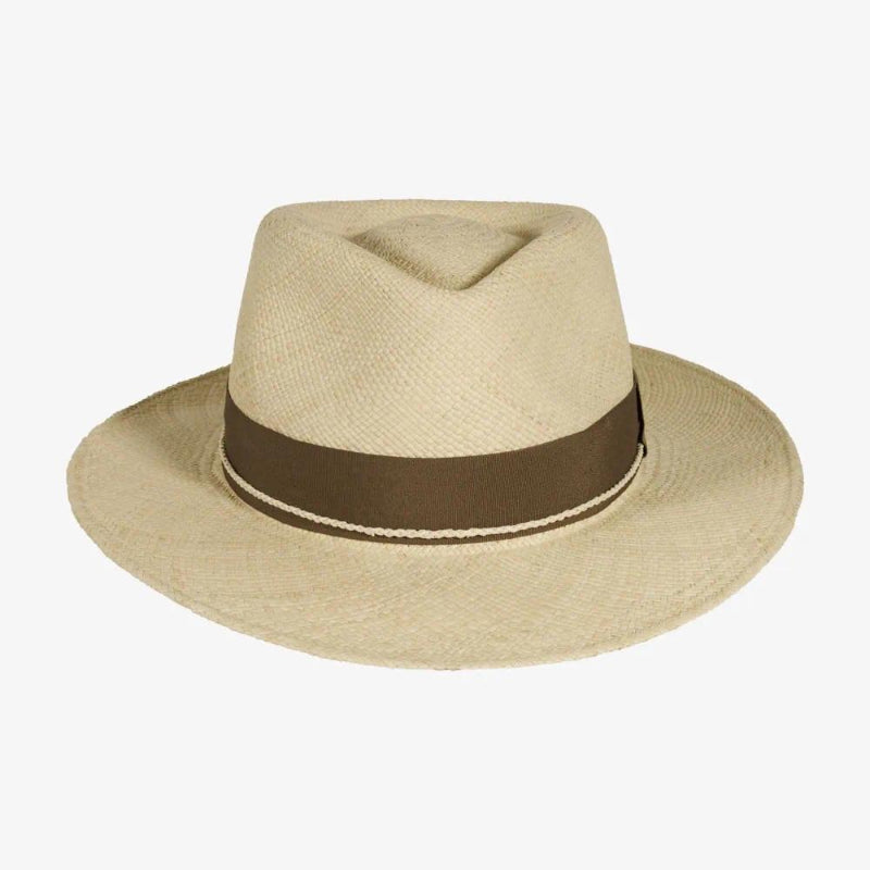 American Hat Makers Genuine Panama Fedora Hat - Style Quito