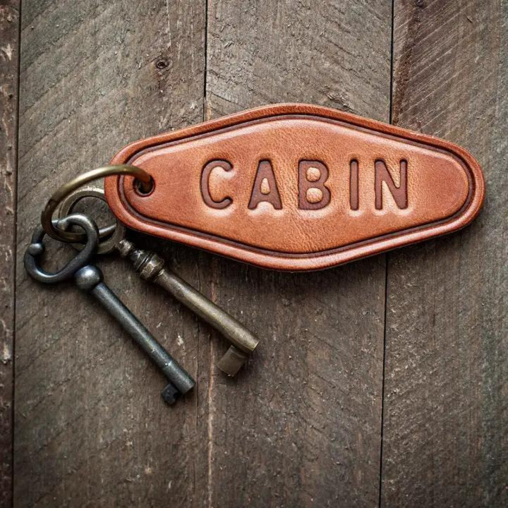 Leather Keychain