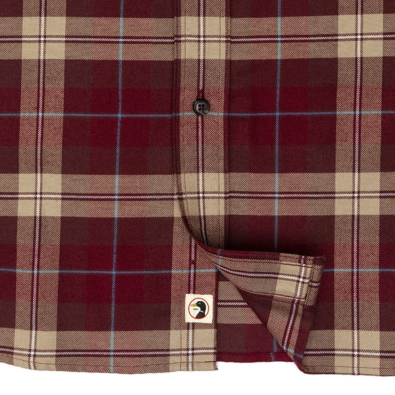 Buckner LS Cotton Flannel Plaid Shirt