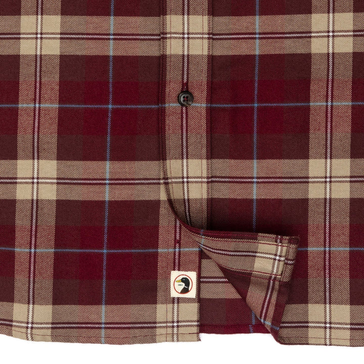 Buckner LS Cotton Flannel Plaid Shirt