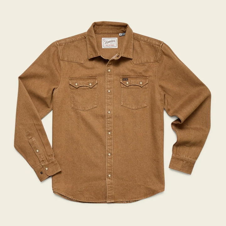 Howler Bros Dust Up Denim Snapshirt