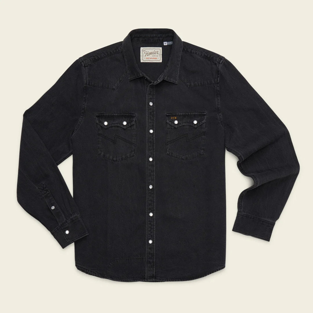 Howler Bros Dust Up Denim Snapshirt