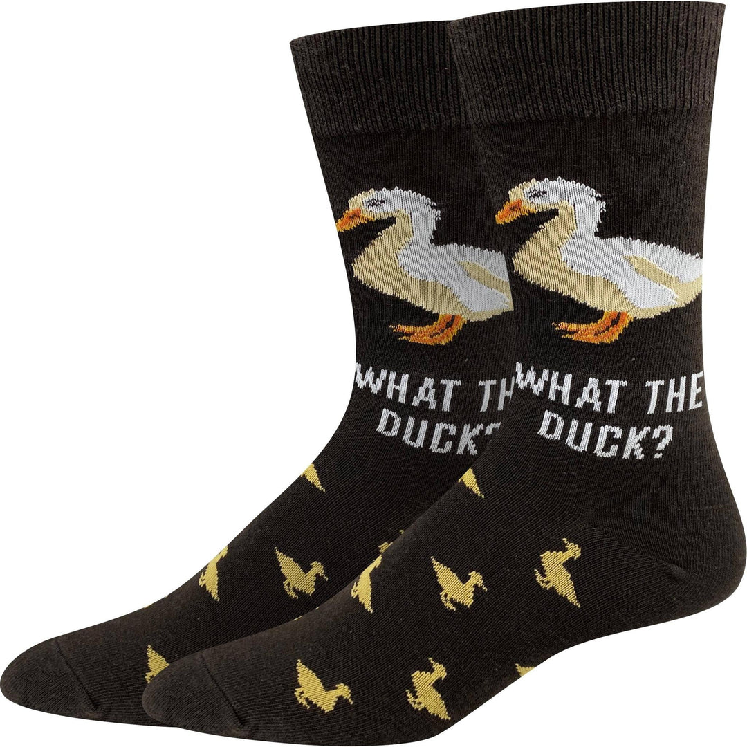 What the Duck Socks Brown