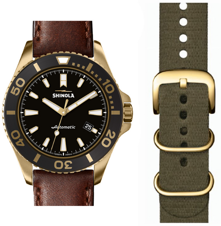 Gift Set - 43mm Shinola Monster Watch