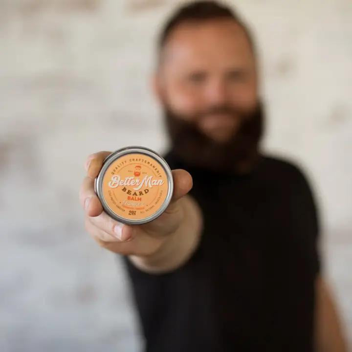 Better Man Beard Franky T Beard Balm (Tangerine &amp; Frankincense)