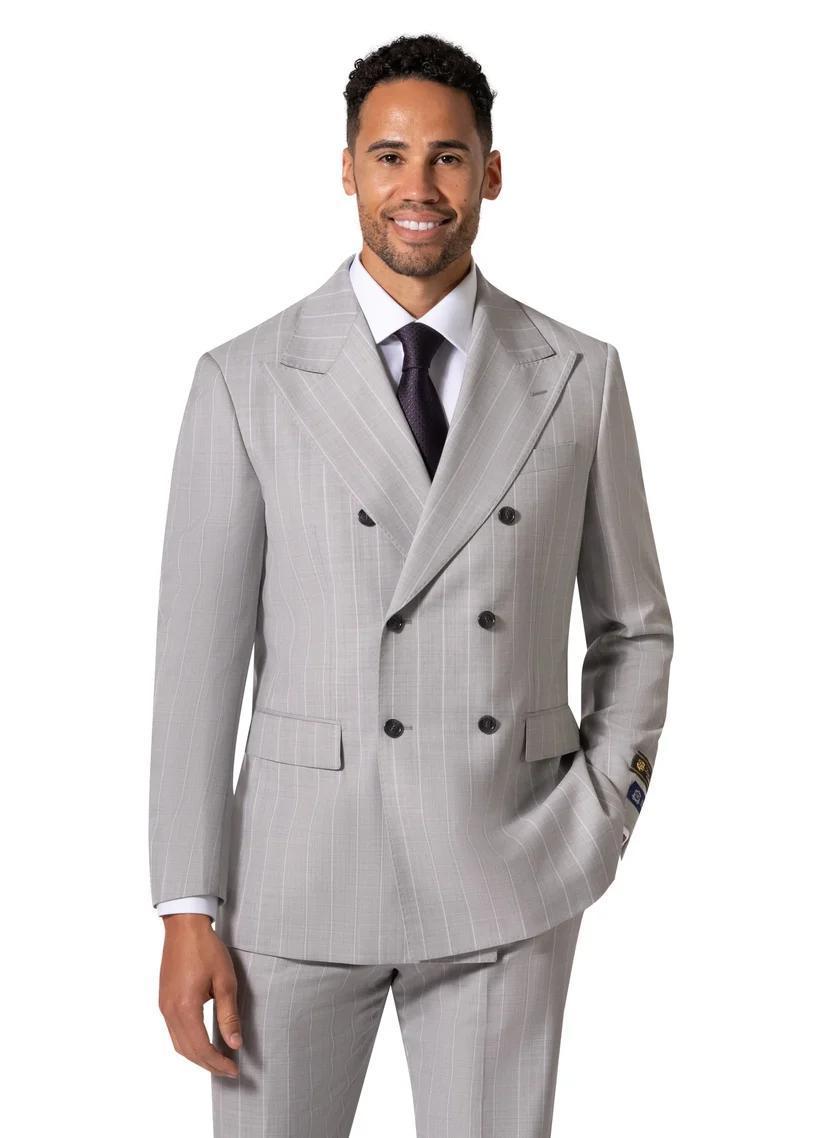 Bergamo Elegant - Faille Wool 3 Piece Modern Fit Suit