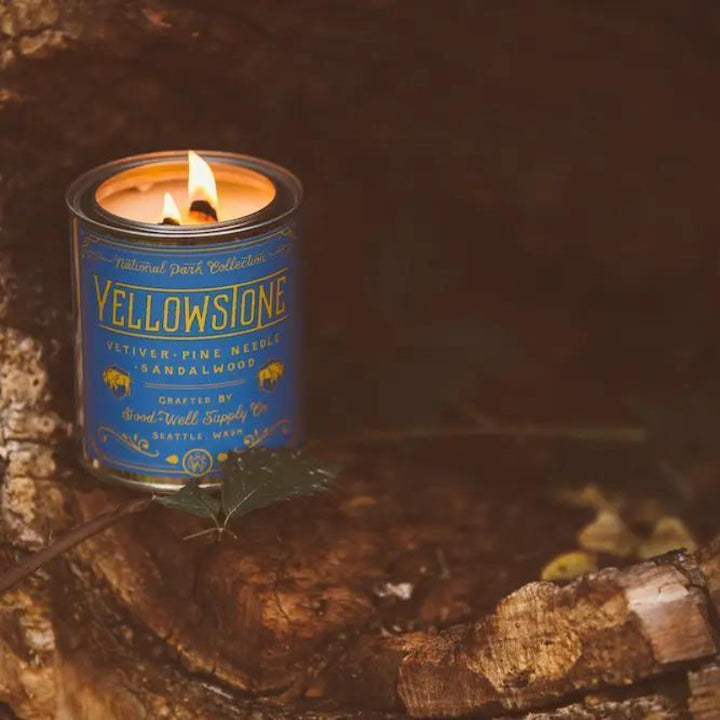 Good &amp; Well Supply Co. National Park Candle - 1/2 Pint - Yellowstone