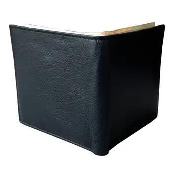 Cowhide bi-fold wallet default