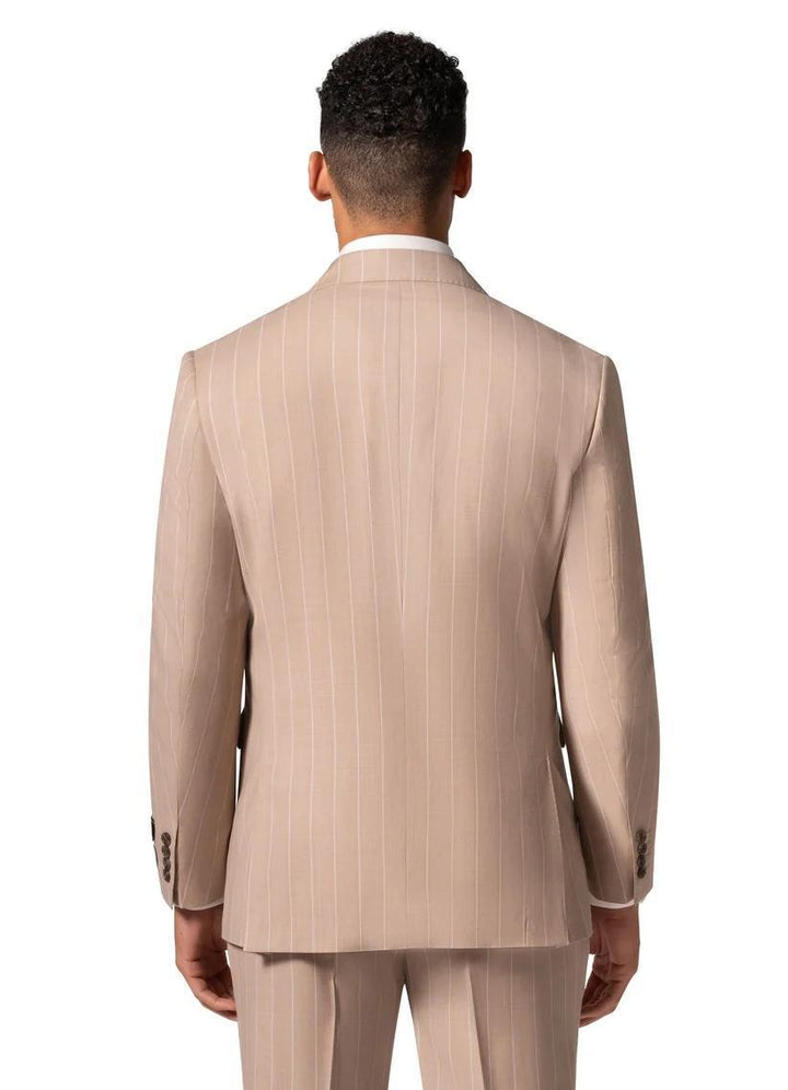 Bergamo Elegant - Faille Wool 3 Piece Modern Fit Suit