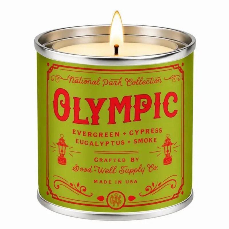 Good & Well Supply Co. Olympic National Park Candle