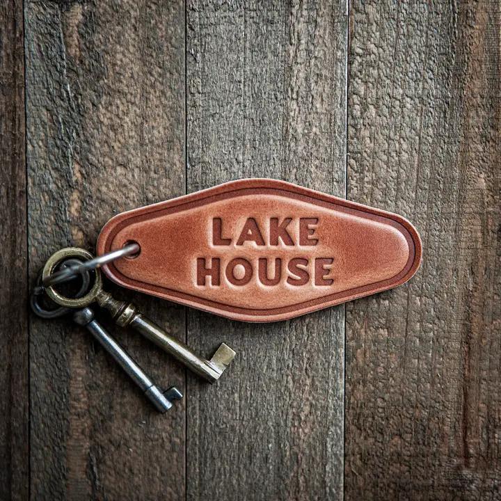 Leather Keychain