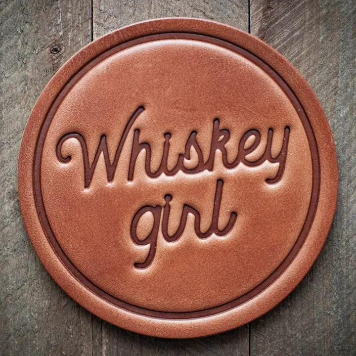 Sugarhouse Leather Coaster 