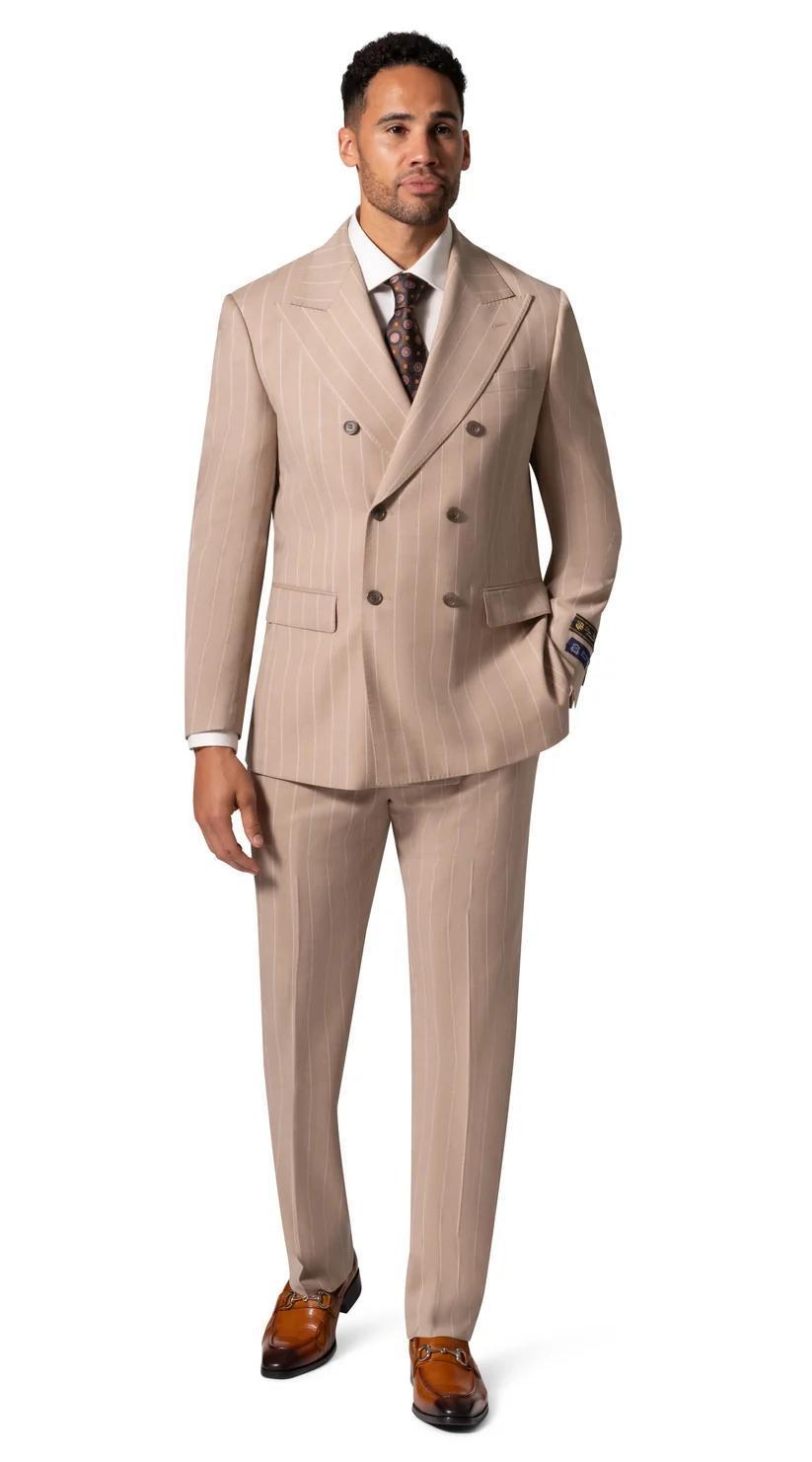 Bergamo Elegant - Faille Wool 3 Piece Modern Fit Suit