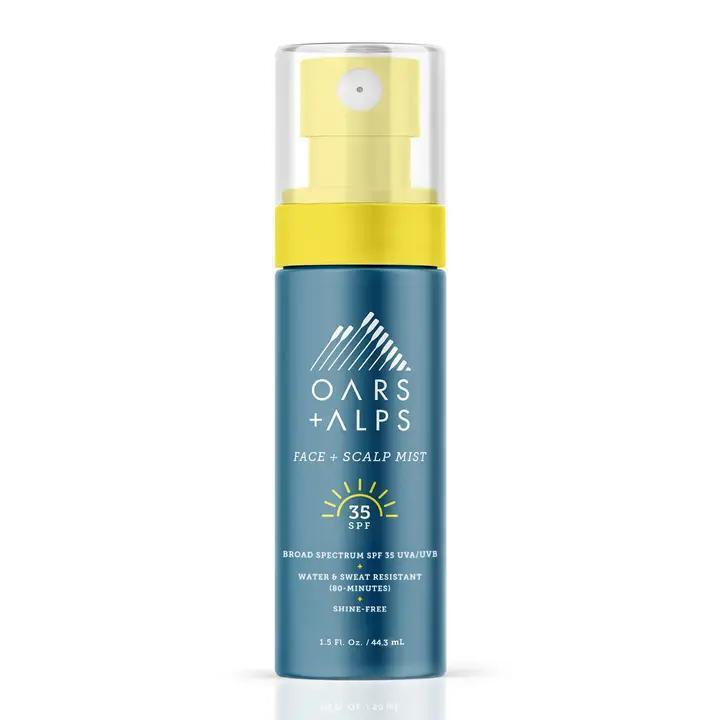 Oars + Alps Face + Scalp Mist with SPF 35