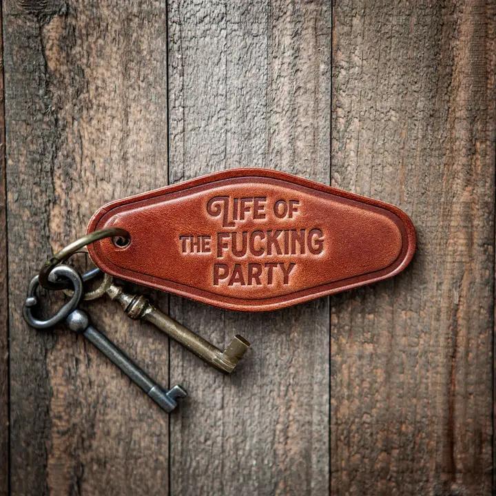 Leather Keychain