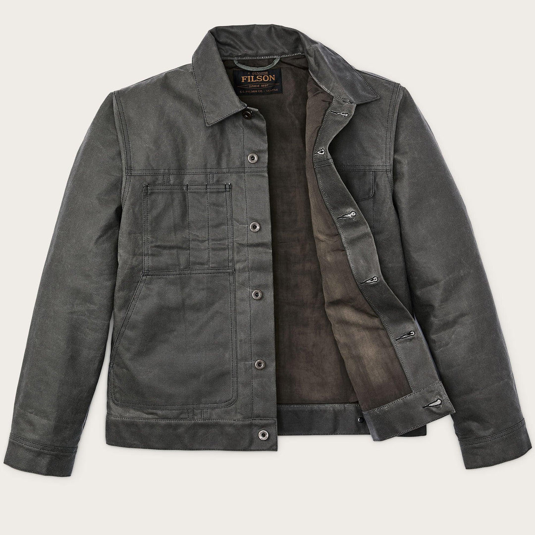Filson Tin Cloth Short Lined Cruiser Jacket