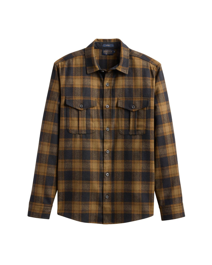 Pendleton Scout Shirt - Olive/Black Check