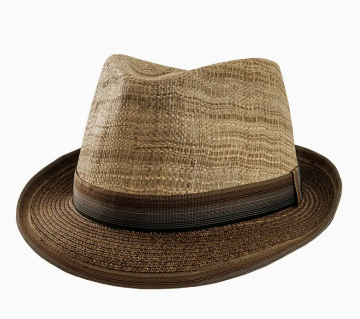 American Hat Maker- Straw Fedora Hat