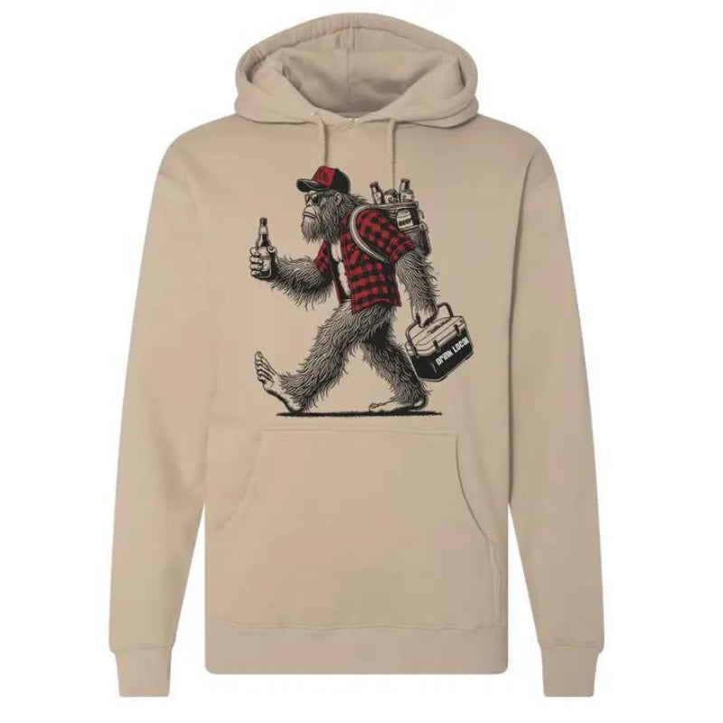 Ales to Trails Bigfoot Tailgating Hoodie - Front View