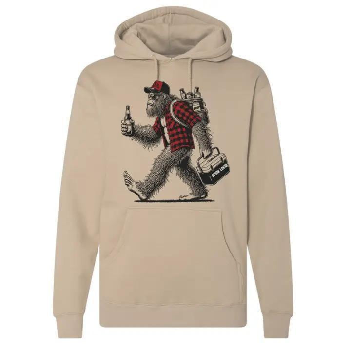 Ales to Trails Bigfoot Tailgating Hoodie - Front View