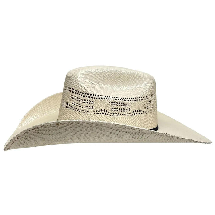 American Hat Makers Bozeman Bangora Straw Cowboy Hat – Cream