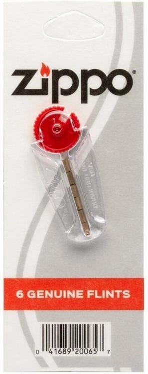 Zippo Genuine Flints – 6 Flint Plastic Dispenser