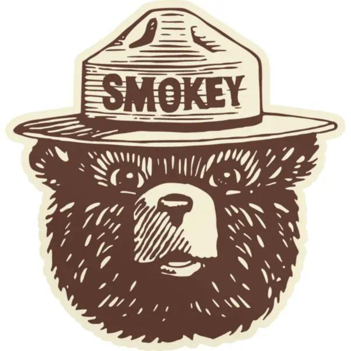 The Landmark Project Smokey Logo Sticker