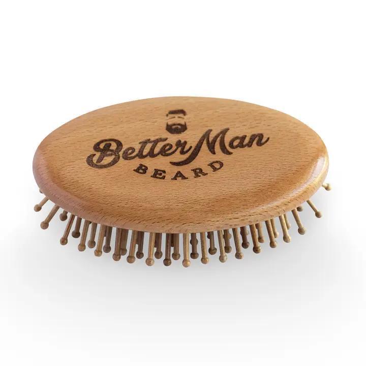 Better Man Beard Bamboo Bristle Beard Brush