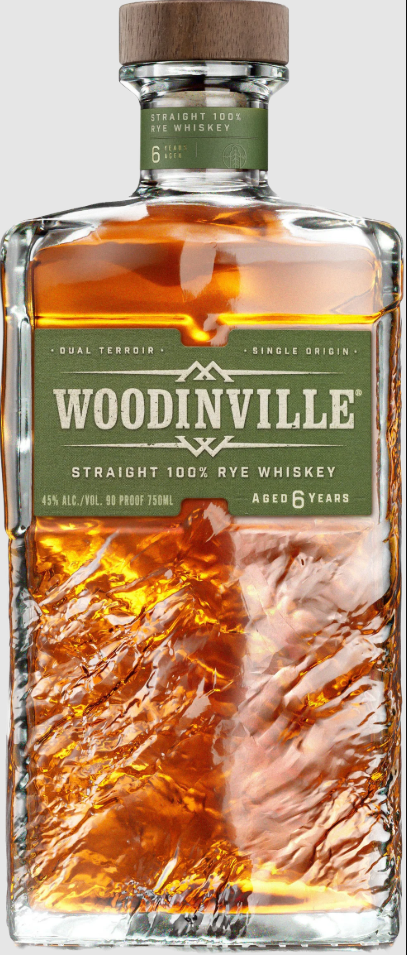 Woodinville Whiskey Co. 100% Rye Whiskey 6 Year 90 proof