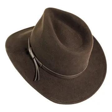 American Hat Makers Pathfinder Crushable Wool Felt Outback Hat