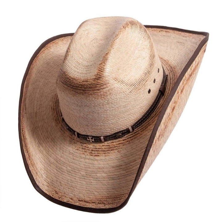 American Hat Makers Mexican Palm Cowboy Hat - Style Lucas - Front View