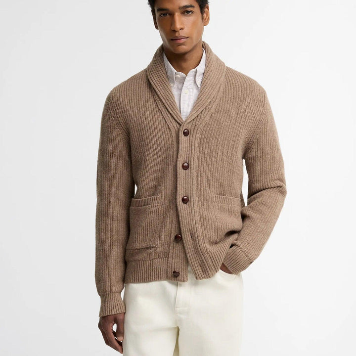 Barbour Hartland Knitted Shawl Neck Cardigan