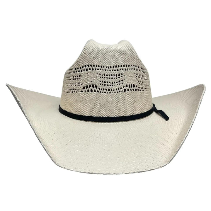 American Hat Makers Bozeman Bangora Straw Cowboy Hat – Cream