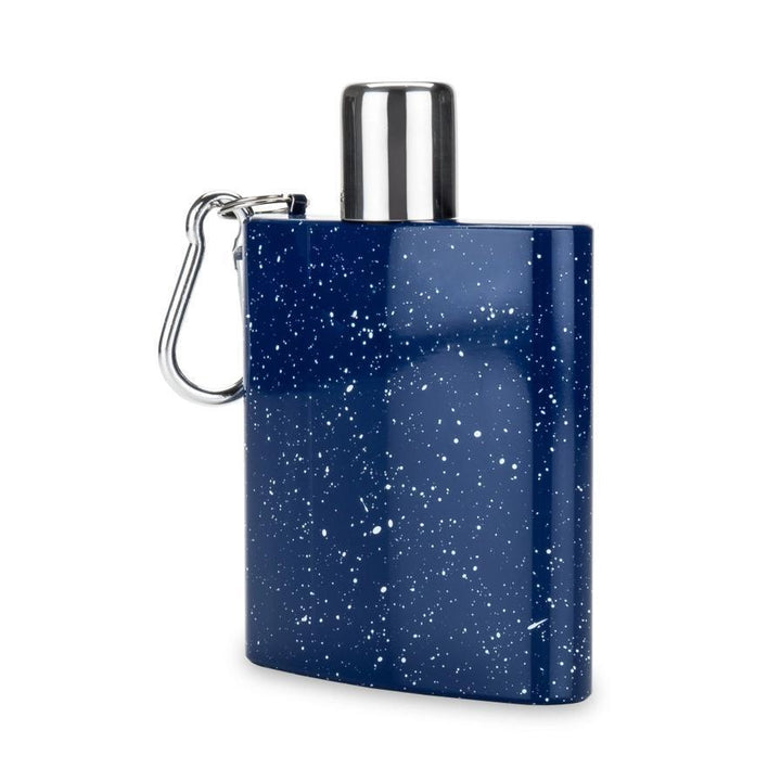 Foster &amp; Rye Enamel Carabiner Camping Flask