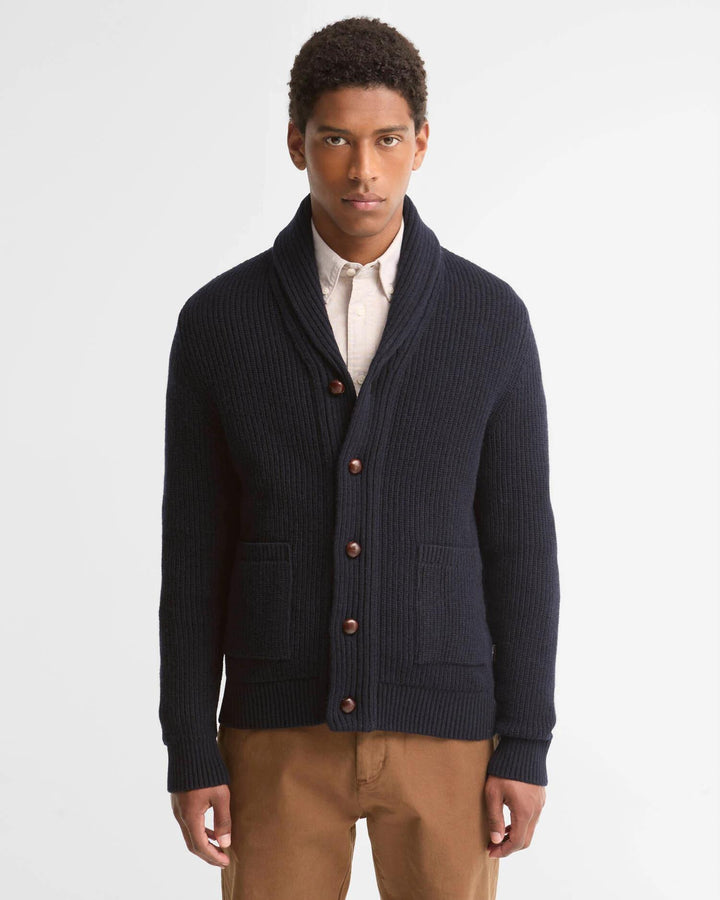 Barbour Hartland Knitted Shawl Neck Cardigan