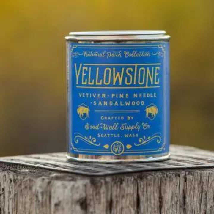 Good &amp; Well Supply Co. National Park Candle - 1/2 Pint - Yellowstone