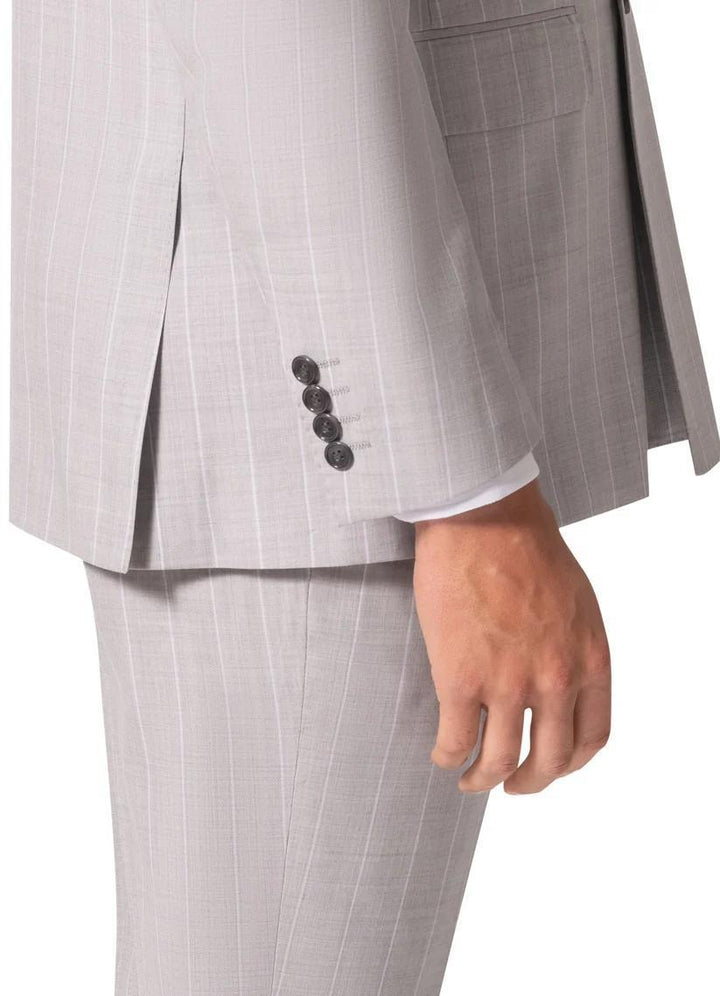 Bergamo Elegant - Faille Wool 3 Piece Modern Fit Suit