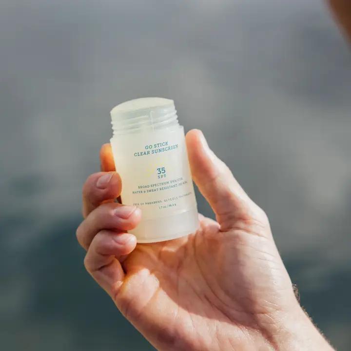 Oars + Alps Go Stick Clear SPF 35 Face Sunscreen Stick