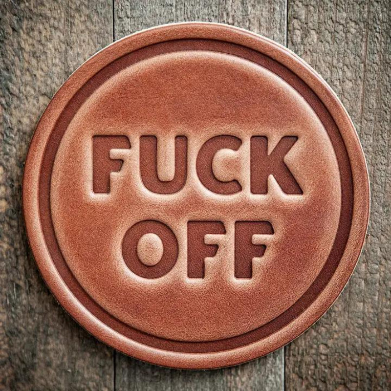Sugarhouse Leather Coaster 