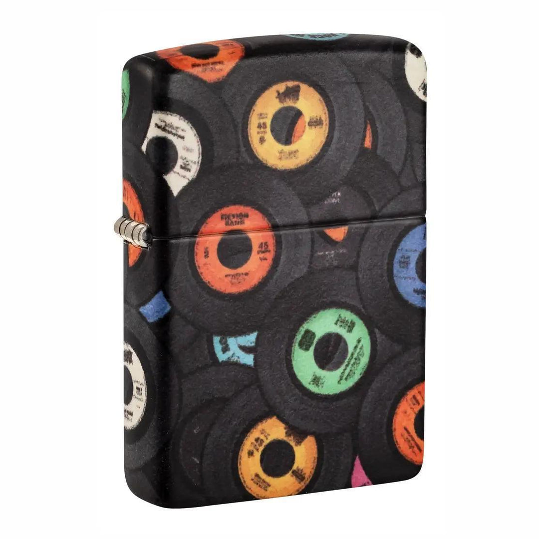 Zippo Records Design 540 Matte Lighter