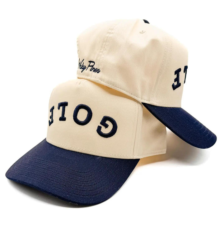 Tan &amp; Navy &