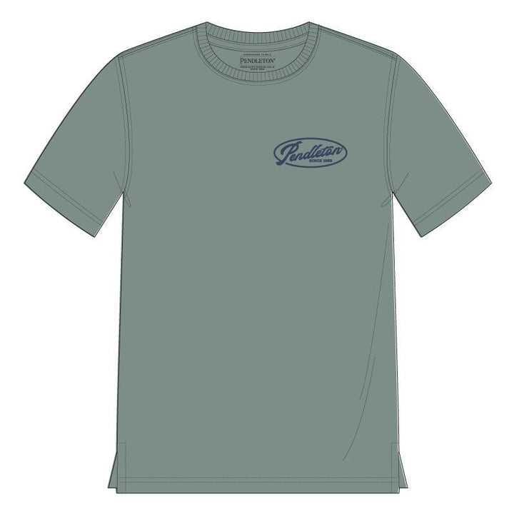 Deschutes Salmon Graphic Tee SS