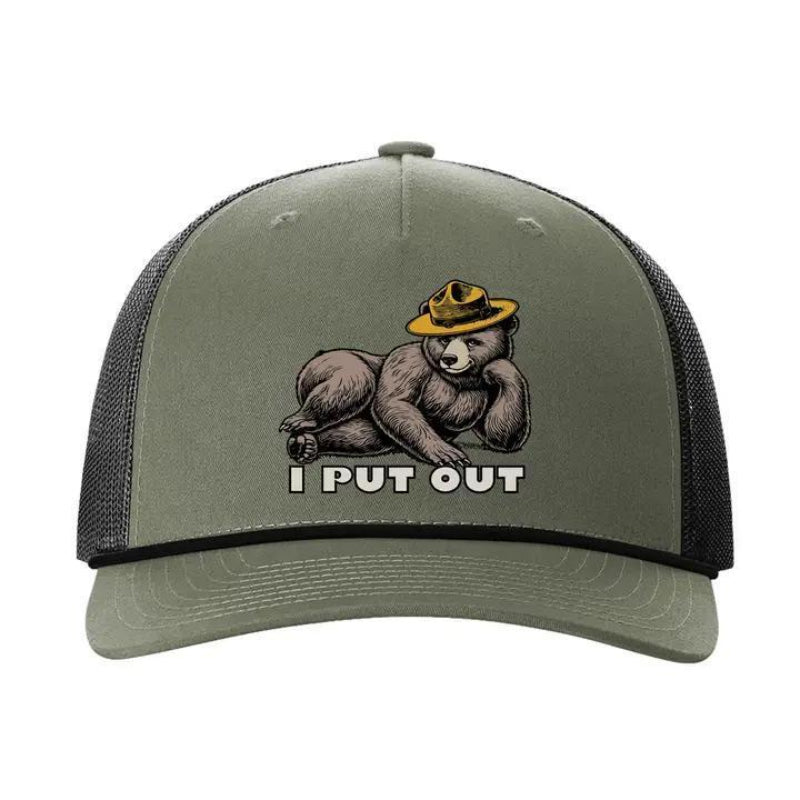 Ales to Trails I Put Out Trucker Hat - Front View