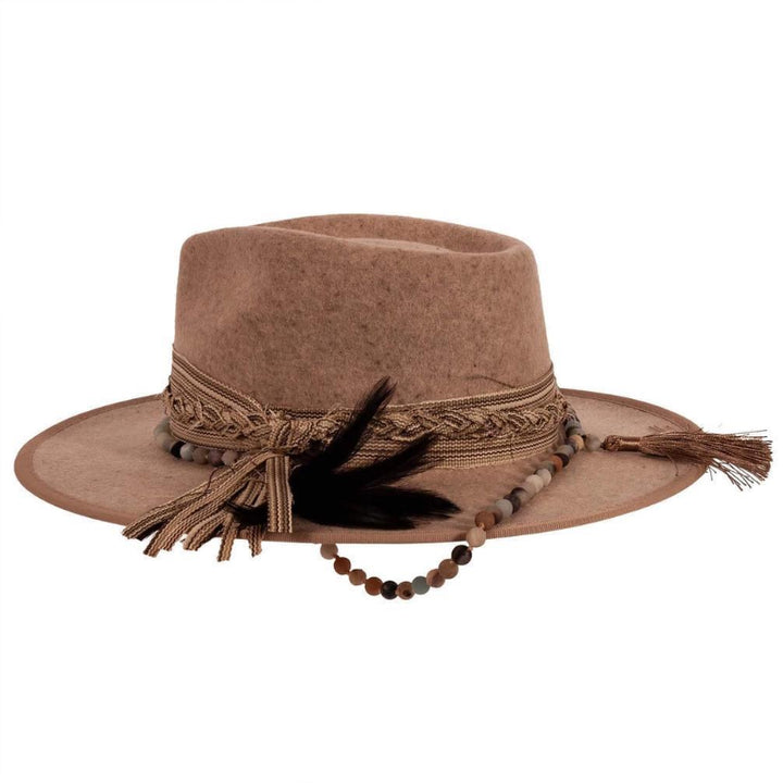 American Hat Makers Tear Drop Wool Felt Hat - Style Moonshine - Front View