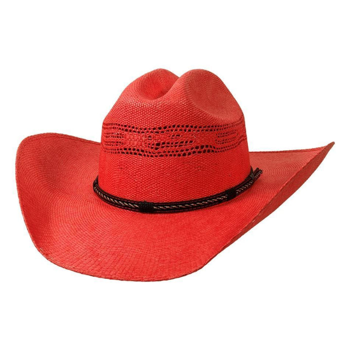 American Hat Makers New Straw Cowgirl Western Hat - Style American Maverick | Coral