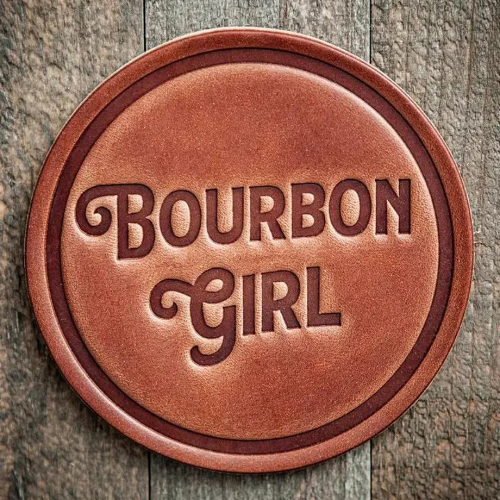Sugarhouse Leather Coaster 