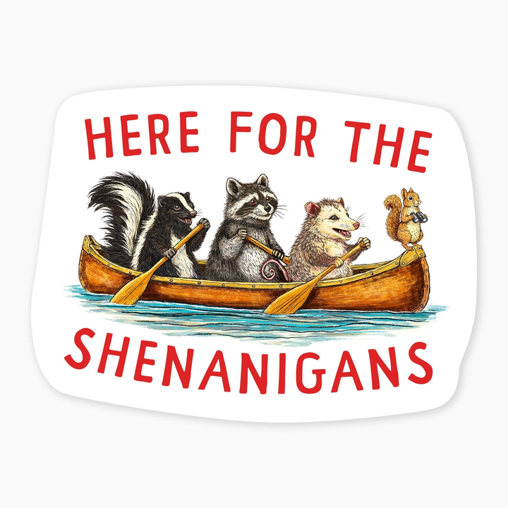 Shenanigans - 3" Art Sticker