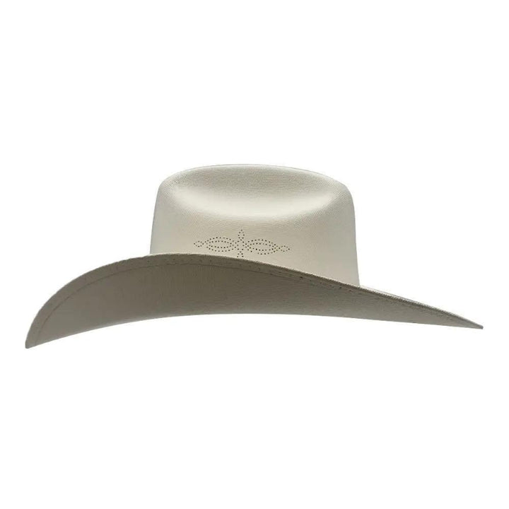 American Hat Makers Western Cowboy Hat - Style Pioneer | White
